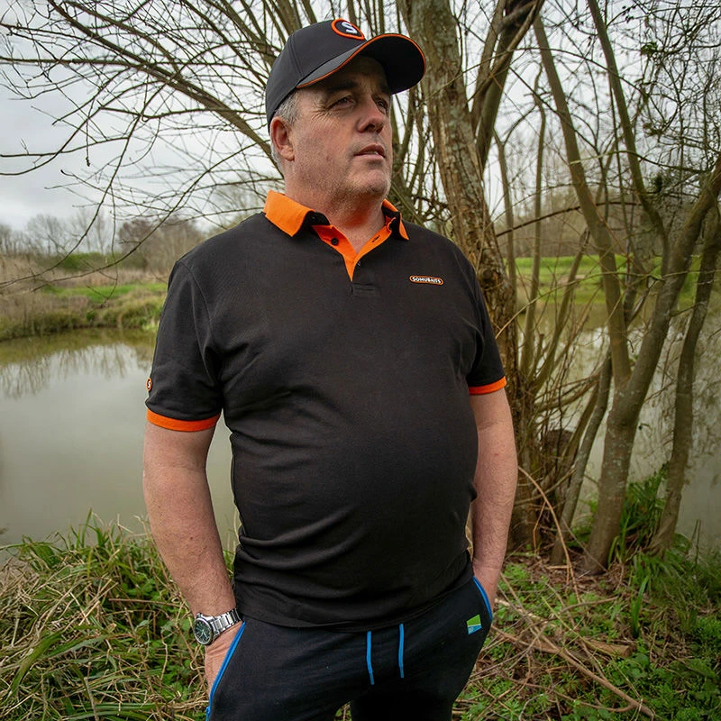 Sonubaits Black Polo Shirts